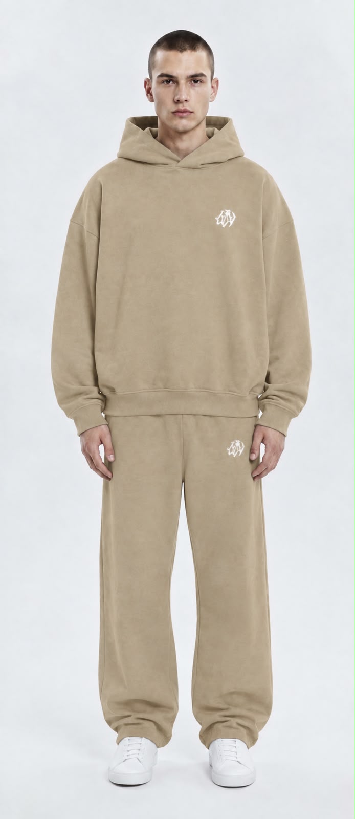 beige tracksuit